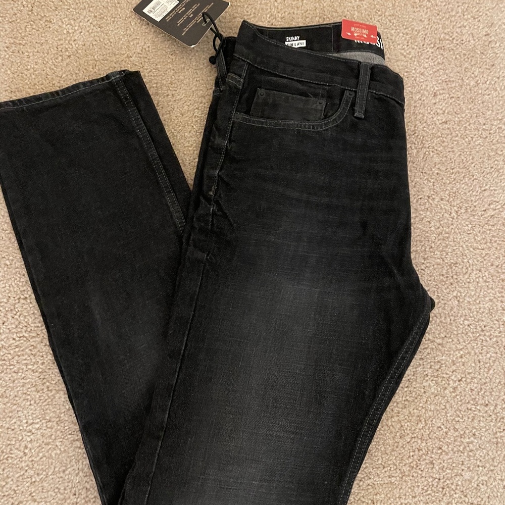 NWT mossimo black jean size 34x32